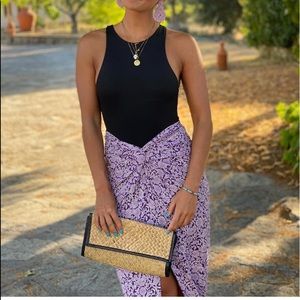 NWT Zara Printed Knotted Skirt, Medium